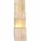 Ekena Millwork Saratoga Rough Sawn Timber Gable Bracket, Douglas Fir, 72"W x 21"H x 6"D x 6"F, 7/12 Pitch GBW072X21X0606SAR00RDF - alternate 2